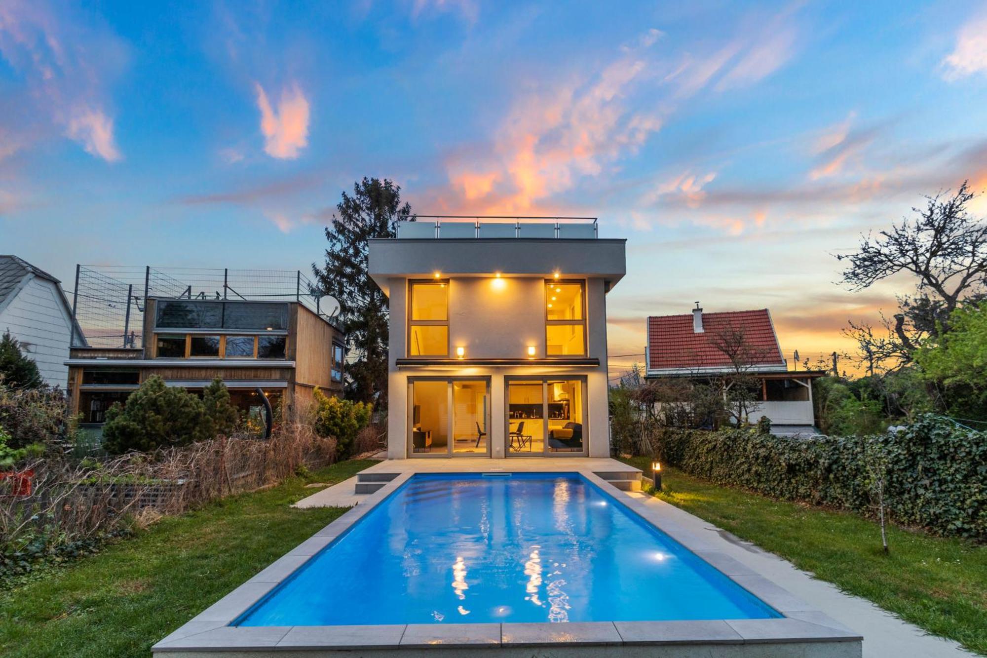 Villa Jaeger Mit Pool In Wien Exterior photo